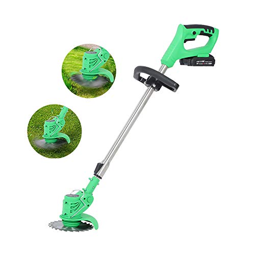 Die elektrische Haushalt Rasenmäher, drahtlose tragbare Elektro-Rasenmäher, Multi-Winkel verstellbare Nase, im Freien Rasen und Terrasse