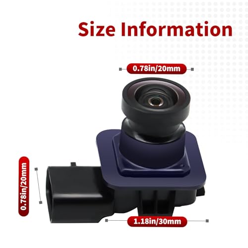 Image of Nakkaa DB5Z19G490A Rear Vehicle Backup Camera Compatible with 2011-2014 Explorer XLT /Base /Limited Replace DB5T19G490AB