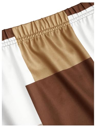 Chic Plus Size Two-Piece Office Set in Mocha - Image 4