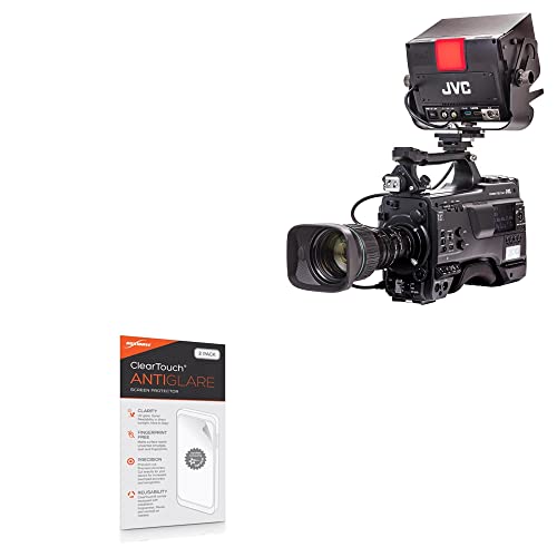 BoxWave Screen Protector Compatible with JVC VF-HP900 - ClearTouch Anti-Glare (2-Pack), Anti-Fingerprint Matte Film Skin