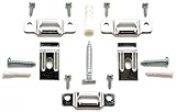 Picture Frame Security Hardware Complete Sets for Wood or Metal Frames up to 60