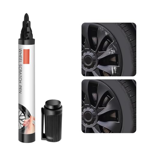 Touch Up Paint for Cars,Professional Rim Paints Pen/Automotive Touchup Paint for Quick Repair of Scratches,Wheel Scratch Repair Kit Car Accessories for Most Vehicles