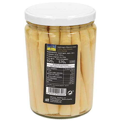  CARRE TILLA asparagi bianchi extra 14/24 molto spesso flacone 570 gr