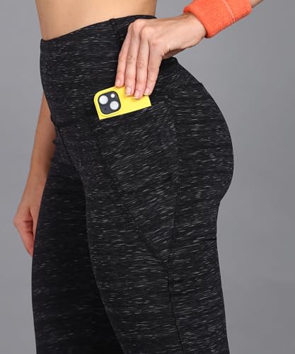 Image of Rock Paper Scissors Premium Flare Gym Pants High-Waisted, Sweat-Wicking, Athletic Fit Wide Leg Gym Tights for Working Out, Pilates,Yoga, Fitness & Training