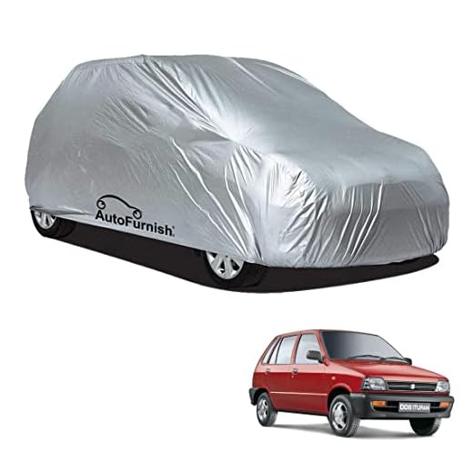 Autofurnish Car Body Cover Compatible with Maruti Suzuki Maruti 800 (Silver)?