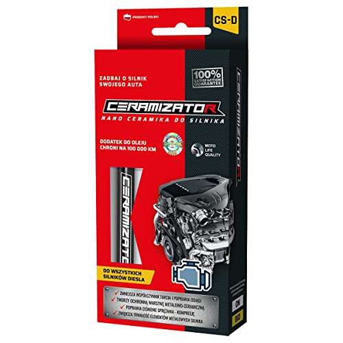 Ceramizator - Cerator CS-B CS-D Motoröladditiv für Benzin- und Dieselmotoren Verbesserte Motorleistung Schutz und Regeneration für alle Fahrzeuge