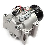 SCITOO AC Compressor fit for Buick for Rainier 4.2L 2002-2007, Air Conditioning Compressor fit for Chevrolet for Trailblazer 4.2L 2002-2009, for GMC for Envoy XUV 2003-2005 CO 4910AC 25825339