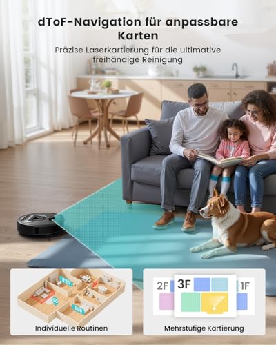 Lefant M330 Pro Saugroboter mit Wischfunktion – Ansicht 2