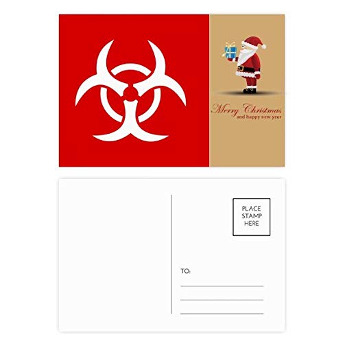 Cartes postales carrées Père Noël pour éviter les oublis