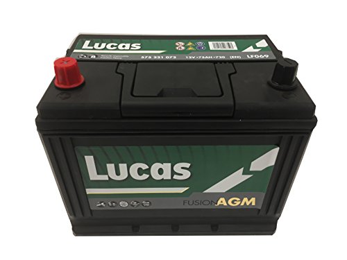 Lucas Batterie Voitures Fusion AGM LF069 D26 12 V 75AH 720 AMPS (EN)