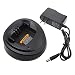WPLN4137 Charger Compatible for Motorola Radio CP200 CP200D PR400 EP450 DEP450 CP040 CP180 NNTN4497 NNTN4970 NNTN4851 WPLN4137BR WPLN4138