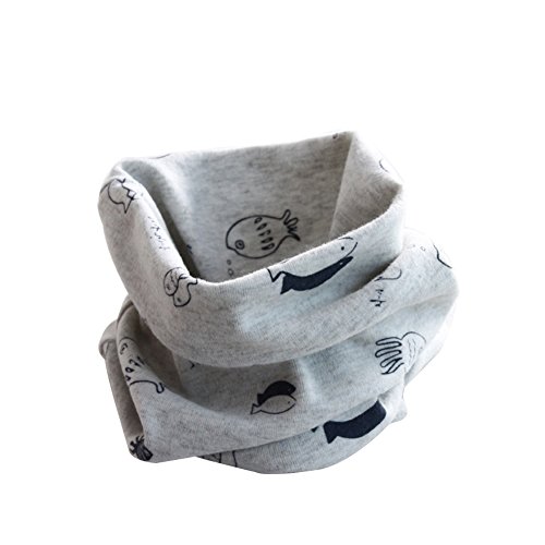 Preisvergleich Produktbild Fablcrew Baby Jungen (0-24 Monate) Schal Grau 2 Small