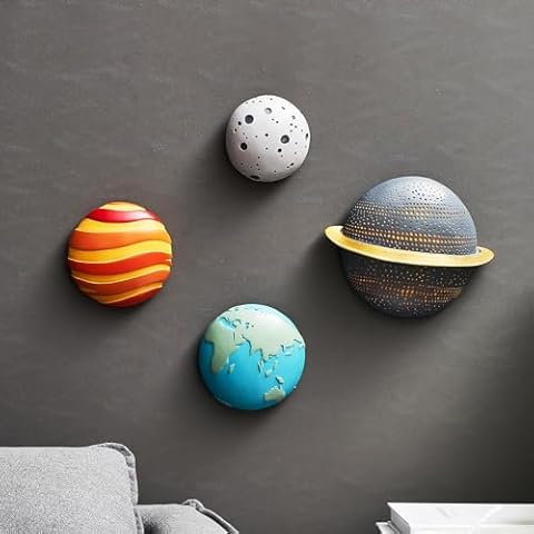 AWNR Solar System Wall Art Set Cover