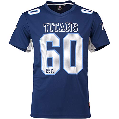 Majestic Athletic Tennessee Titans NFL Moro Poly Mesh Jersey Tee T-Shirt Trikot