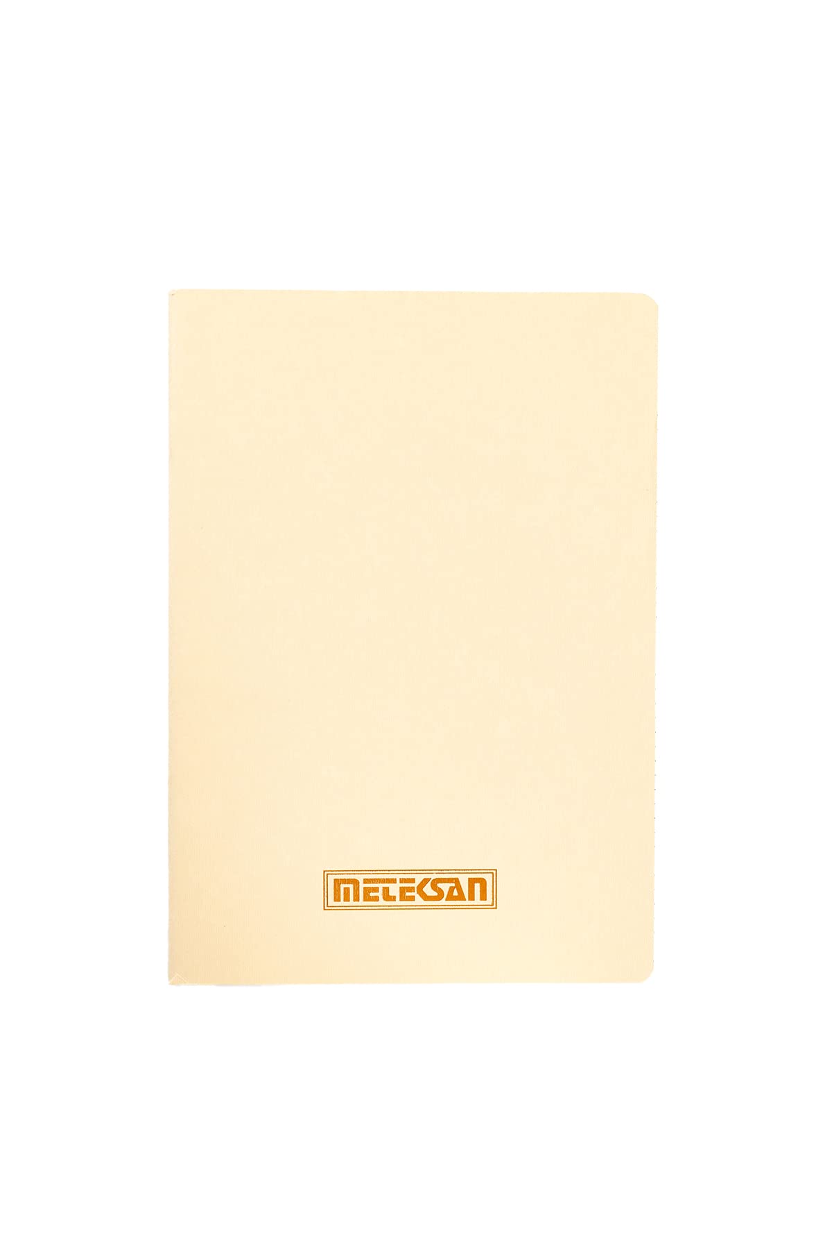 Meteksan Notes 17x24 cm Karton Kapaklı İplik Dikişli Defter, 32 Yaprak, Düz, Bej