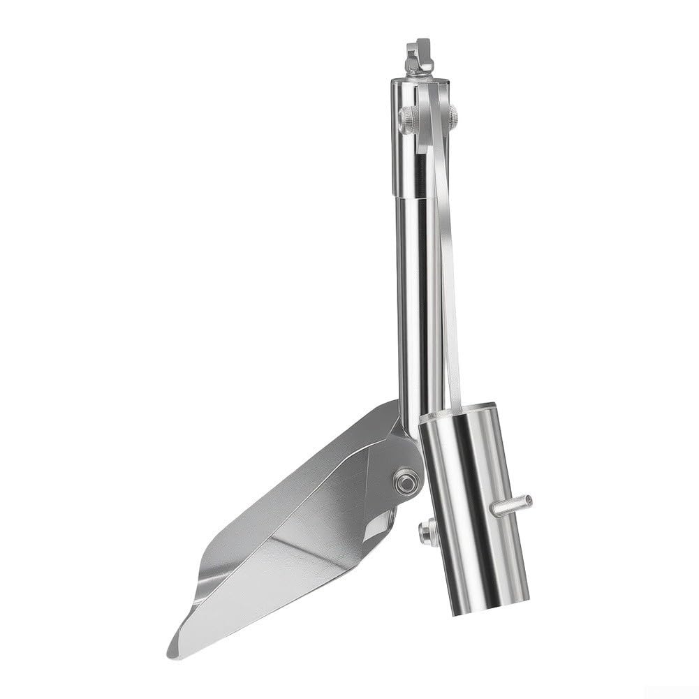 Pala Limpiadora de Canaletas Aluminio 43cm Ergonómica