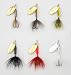 Yakima Rooster Tail Trophy Bait Pack - Six assorted colors (1/8-Ounce)