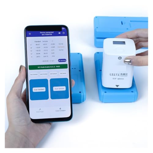Espectrofotómetro digital portátil: colorímetro de precisión para pintura 3