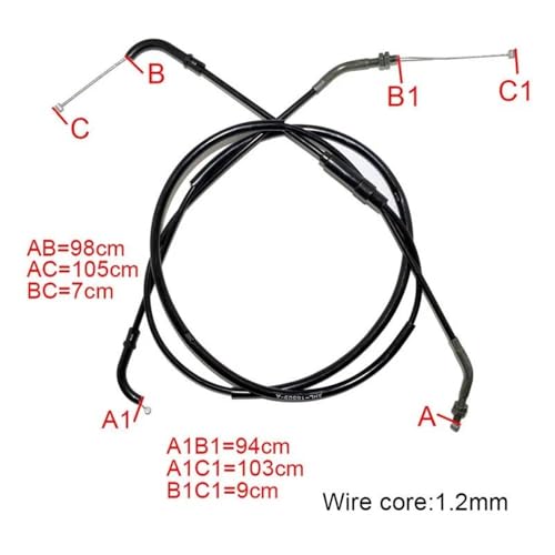 Câble d'accélérateur pour Suzuki DRZ400 S SM kit de commande de gaz - 3