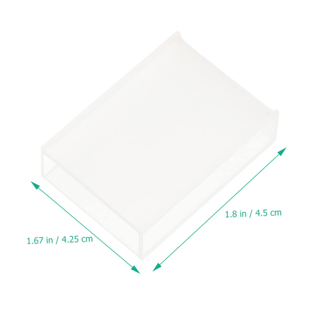 OUNONA 8pezzi Cuvette Professionali Per Spettrofotometria Del Resistenti Acidi Laboratori