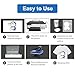 A4 DTF Printer Transfer Printing Machine, Super Fast Speed, Direct to Film Printer Impresora DTF with Roll Feeder, White Ink Circulation Automatic Cleaning System for DIY T-Shirt