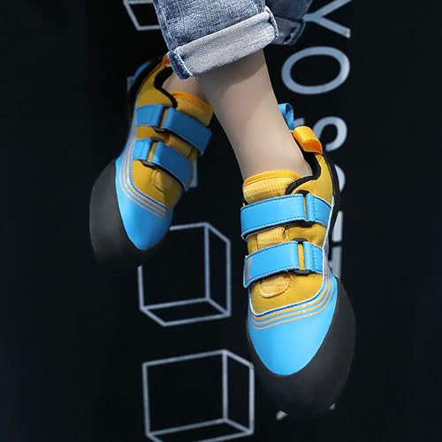 Image of Climbing Shoes Mens Light Anti-Slip Indoor Outdoor Rock Climbing Sneaker for Beginners Professional Climbers