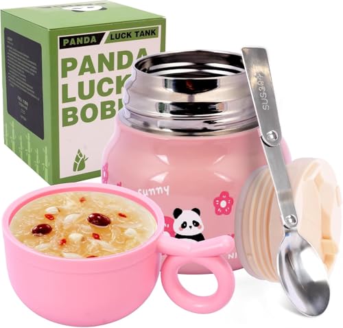 Recipiente Termico para Alimentos 500 ml,Termo para Comida,Frasco Acero Inoxidable Contenedor Termico,Sin Bpa para Almuerzos, Gachas, Sopas