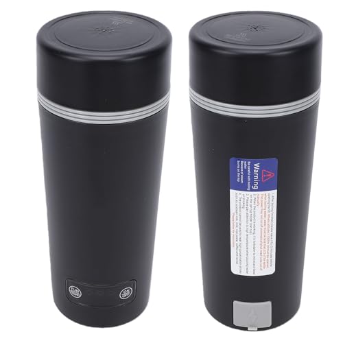 Taza eléctrica compacta de acero inoxidable 350ml con LCD miniatura 1
