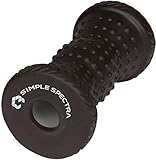 Foot Massager Roller & Spiky Ball Therapy Set - Massage Tool for Muscle Pain Relief from Plantar Fasciitis | Best for Trigger Point Release, Acupressure Reflexology with eBook Guide (Roller Only)