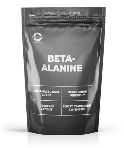 Pure Product Australia ? Pharmaceutical Grade Beta Alanine Powder (1kg) ? Unflavored Pre-Workout Amino Acid