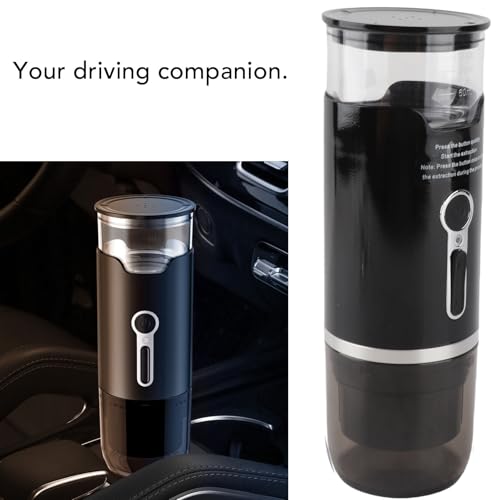 Cafetera portátil automática con batería y 1.5 tazas miniatura 6