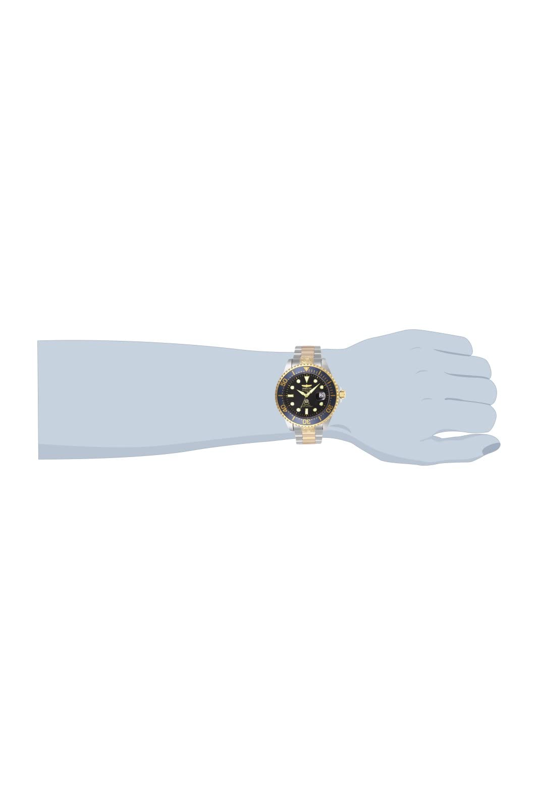 Invicta Pro Diver męski zegarek automatyczny ze stali nierdzewnej - 47 mm