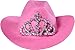 Rubies Cowgirl Pet Hat with Faux Tiara for Dogs or Cats, M/L