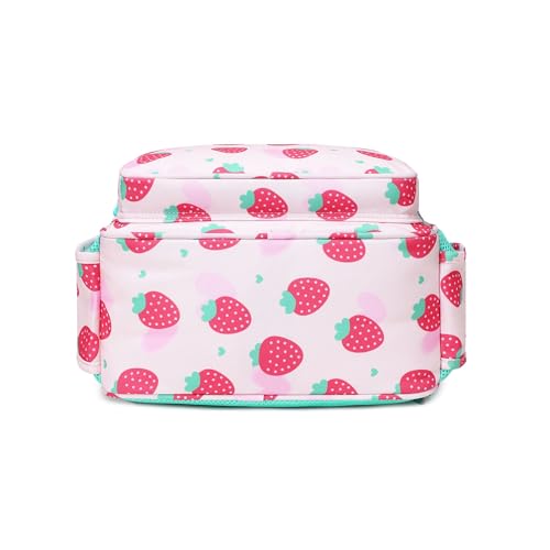 abshoo Cute Mini Toddler Backpacks for Girls Little Kids Bookbag Preschool backpack (Strawberry)4
