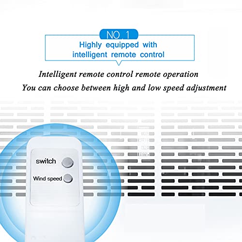 Luchtgordijn Dempen, Warmte-isolatie, Insectenbestendig Luchtgordijn, Roestvrije Metalen Behuizing Twee Snelheden… - Image 5