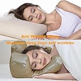 Flawless Face Pillow, Anti-Wrinkle Massage Pillow, Face Pillow for Wrinkles Side Sleeper, Sleeping On Back Beauty Rest Pillow Pillows for Maintaining Facial Wrinkles and Sleep Lines Gold-original - Image 5