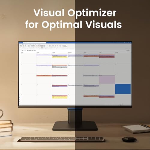 Image of BenQ GW2490C 23.8 inch 1080p FHD 144Hz IPS Eye-Care Home Office Monitor, USB-C, 1080x1920, Visual Optimizer, Flicker-Free, Low Blue Light, Ultra Slim Bezel, TUV-Certified, Eye-CareU