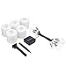 Farolillos Solares Exterior de Luces de Cuerda, ALED LIGHT 6m 30 LED...