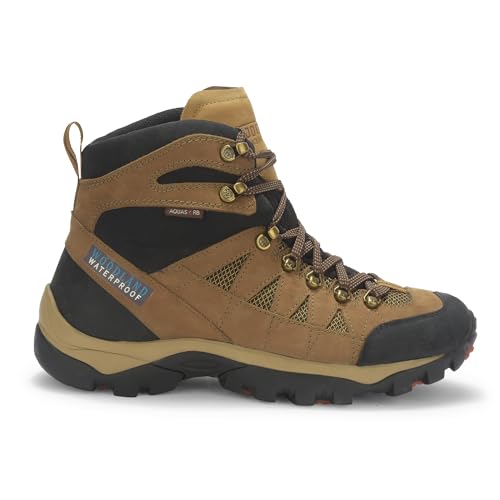 Image of Woodland Men's Tobacco Nubuk Waterproof Boots-UK-5 (EURO 39)