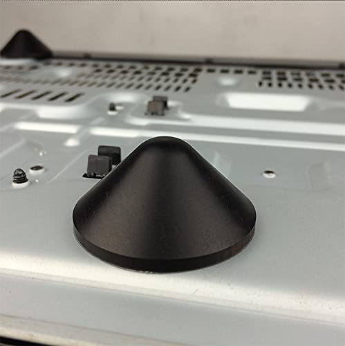 4PCS ebony wood Audio Isolation Shock Spikes Cones HiFi Mounts Stand Feet amplifier Speaker Shockproof Spikes Dia.43mm