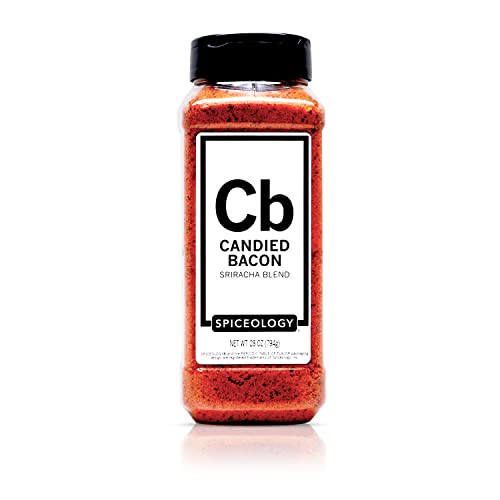 Spiceology – Candied Bacon Sriracha Spice Blend & Rub – Use On: Salmon, Sweet Potatoes, Chicken, Pork, Couscous, Sauces, and Vegetables – 28 oz Spiceology – Candied Bacon Sriracha Spice Blend & Rub – Use On: Salmon, Sweet Potatoes, Chicken, Pork, Couscous, Sauces, and Vegetables – 28 oz