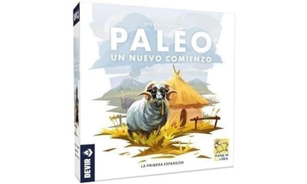 Devir - Paleo : Extension Un Nouveau départ, Jeu de société, Jeu de société avec Amis coopératif, +10 (BGPALNCSP)