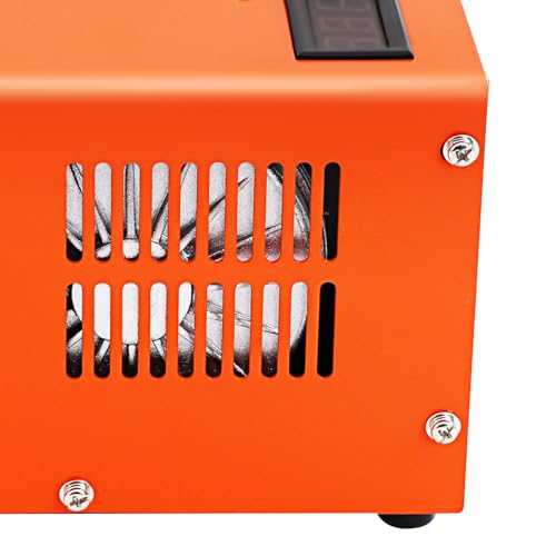 PCP Air Compressor, 300Bar 4500Psi AC PCP Airgun Compressor 110V AC/12V Portable High Pressure Air Compressor for Paintball/PCP Rifle/Mini Scuba Tank