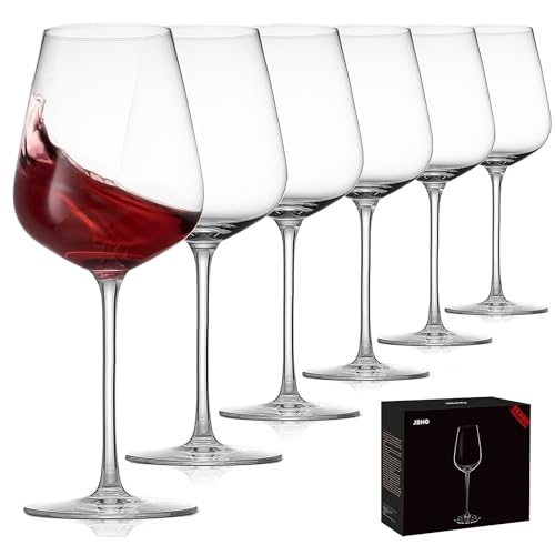 JBHO-Hand-Blown-Bordeaux-Wine-Glasses-Set-of-6-18-Ounce-Great-Gift-Packaging-Red-Wine-Glasses-Lead-Free-Premium-Crystal-Clear-Glass JBHO Hand Blown Bordeaux Wine Glasses Set of 6 18 Ounce Great Gift Packaging Red Wine Glasses Lead Free Premium Crystal Clear Glass