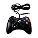 Wired Controller Replacement for Xbox 360 Joypad Vibration Gamepad Joystick for PC Controller for Windows 7/8 / 10(Blackï¼‰