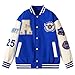 Yesgirl Herren Jacken College Cargo Winterparka Jacke Baseball Sportjacke Sweatjacke Unisex Patchwork Hoodies Mode Streetwear E Dunkelblau M Cargo Jacken günstig Kaufen-Yesgirl Herren Jacken College Cargo Winterparka Jacke Baseball Sportjacke Sweatjacke Unisex Patchwork Hoodies Mode Streetwear E Dunkelblau M