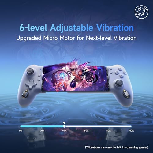 Image of EasySMX M15 Mobile Gaming Controller for Android /iPhone 15 Series, Android Controller with Hall Trigger /Joysticks for Play Minecraft, COD