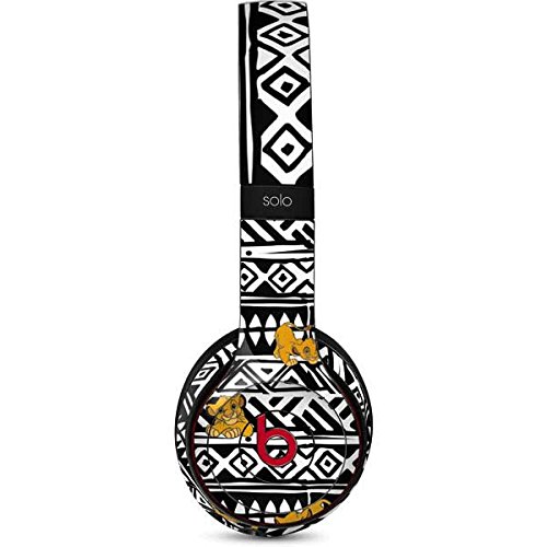 Skinit Decal Audio Skin Compatible with Beats Solo 3 Wireless - Officially Licensed Disney The Lion King Simba Tribal Print Design