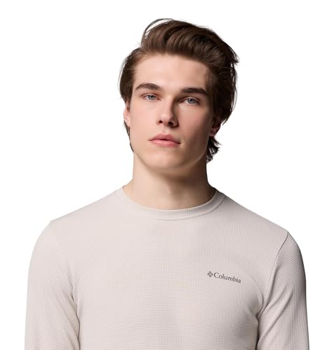 Columbia Tech Trail Utility Warm Long Sleeve Crew Technisches Langarm-T-Shirt für Herren, Dark Stone, XXL – Ansicht 3