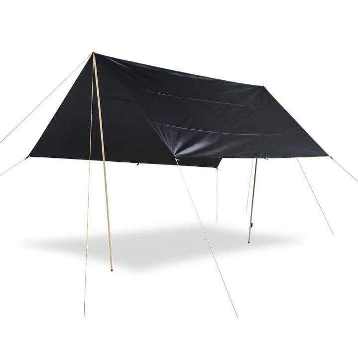 Amazon.co.jp: ワークマン レジストスクエアタープ ブラック